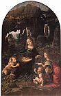 Leonardo da Vinci Virgin of the Rocks painting